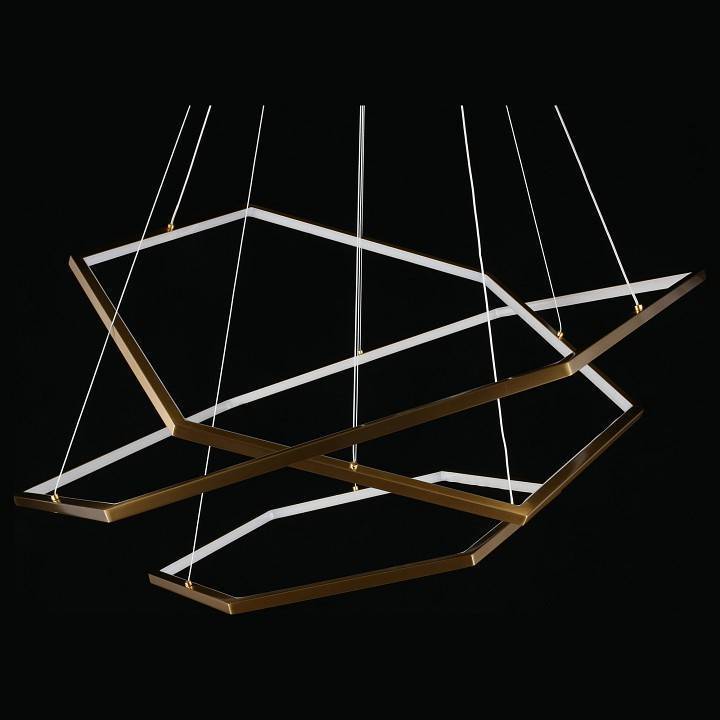 Подвесной светильник Aployt Polunia хром 3 лампы APL.021.03.136