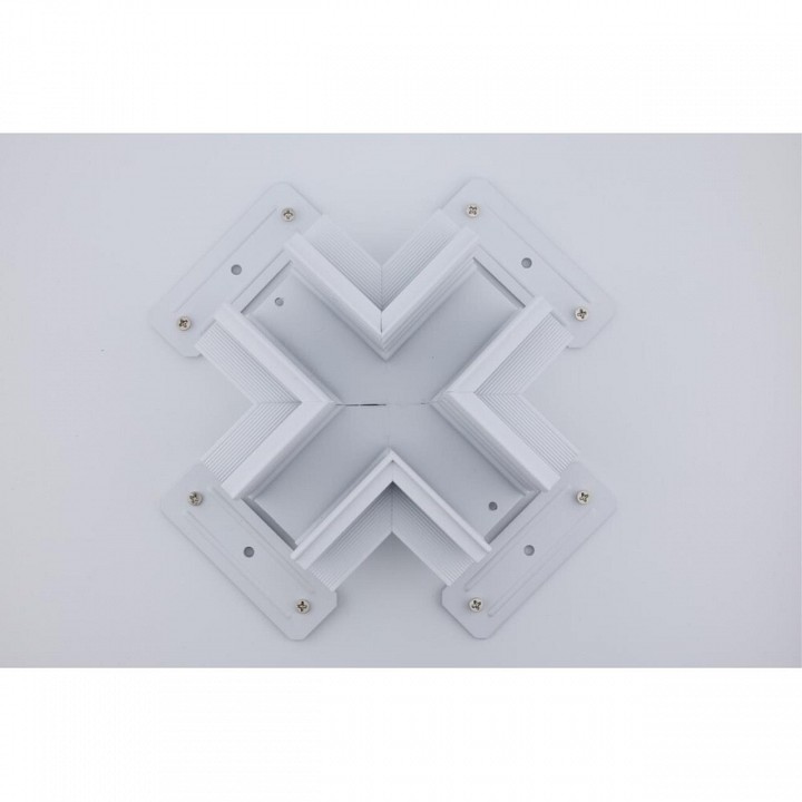 Соединитель X-образный для треков Aployt Magnetic track 220 APL.0285.10.04