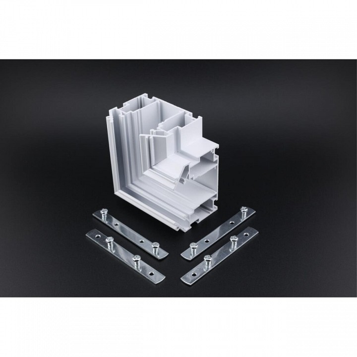 Соединитель угловой L-образный для треков встраиваемых Aployt Magnetic track 220 APL.0286.10.02