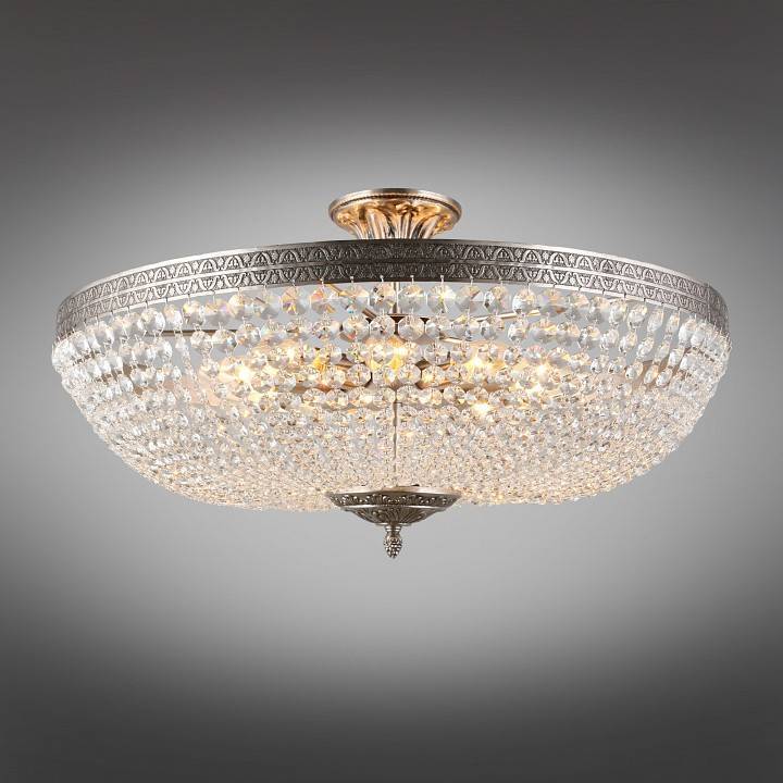 Люстра на штанге Aployt Helcia 10 ламп APL.756.17.10