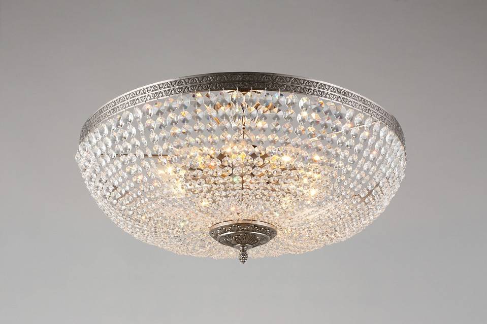 Люстра на штанге Aployt Helcia 10 ламп APL.756.17.10