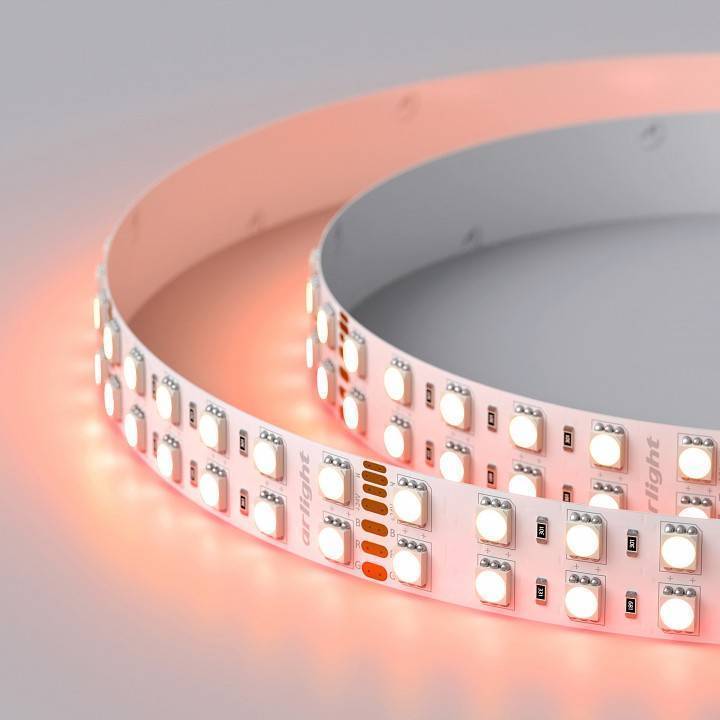 Лента светодиодная Arlight RT-B144-19mm 24V RGBW-Warm 012327(2)