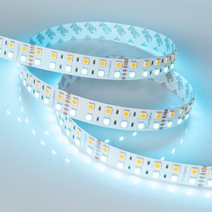 Лента светодиодная Arlight RT-B144-19mm 24V RGBW-Warm 012327(2)