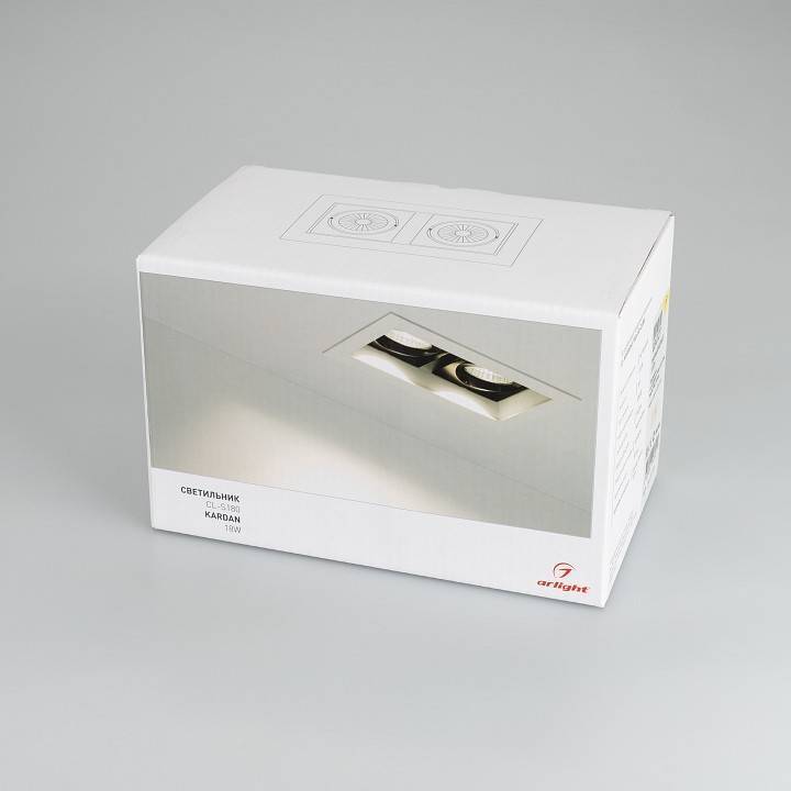 Встраиваемый светильник Arlight LGD-CL-R120-12W White 024130