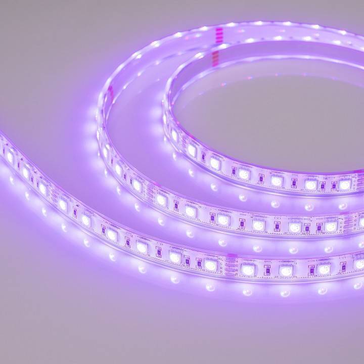 Лента светодиодная Arlight RTW-PU-B60-12.5mm 24V RGB 029515