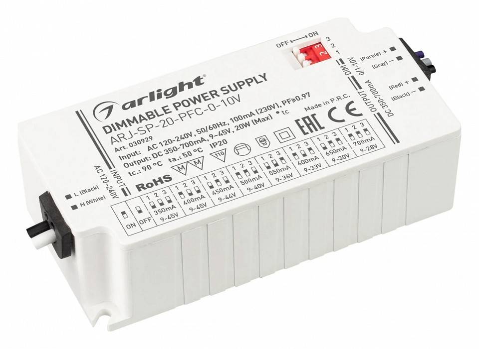 Блок питания Arlight ARJ-KE-12018-P 12 В 18 Вт 030929