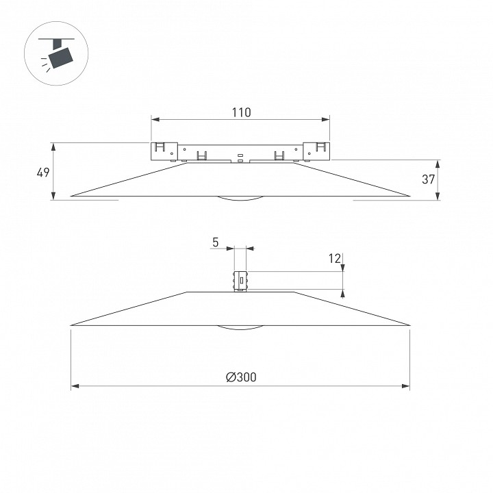 Накладной светильник Arlight MICROCOSM 051779