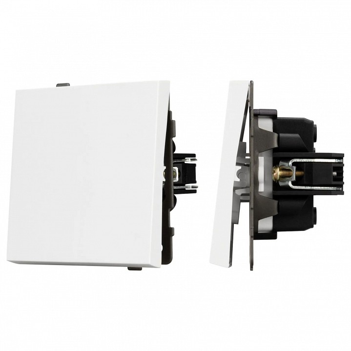 Выключатель проходной одноклавишный без рамки Arlight SWT 054148