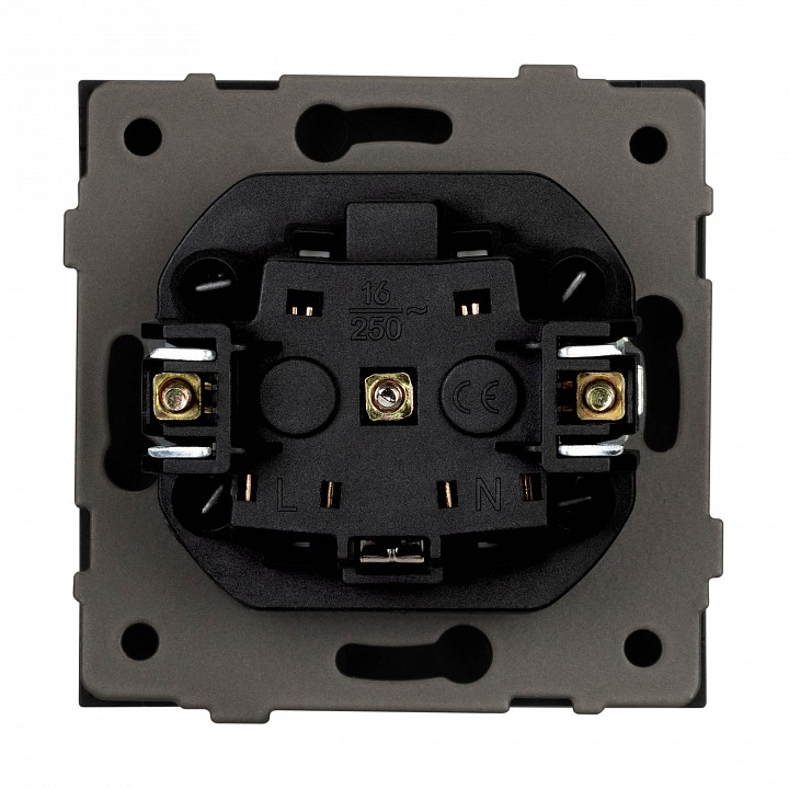 Розетка влагозащищенная с заземлением с крышкой, без рамки Arlight SCT-TENDO 054599