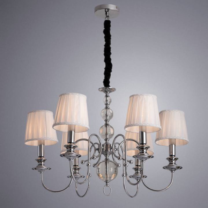 Подвесная люстра Arte Lamp Molly 6 ламп A1316LM-6CC