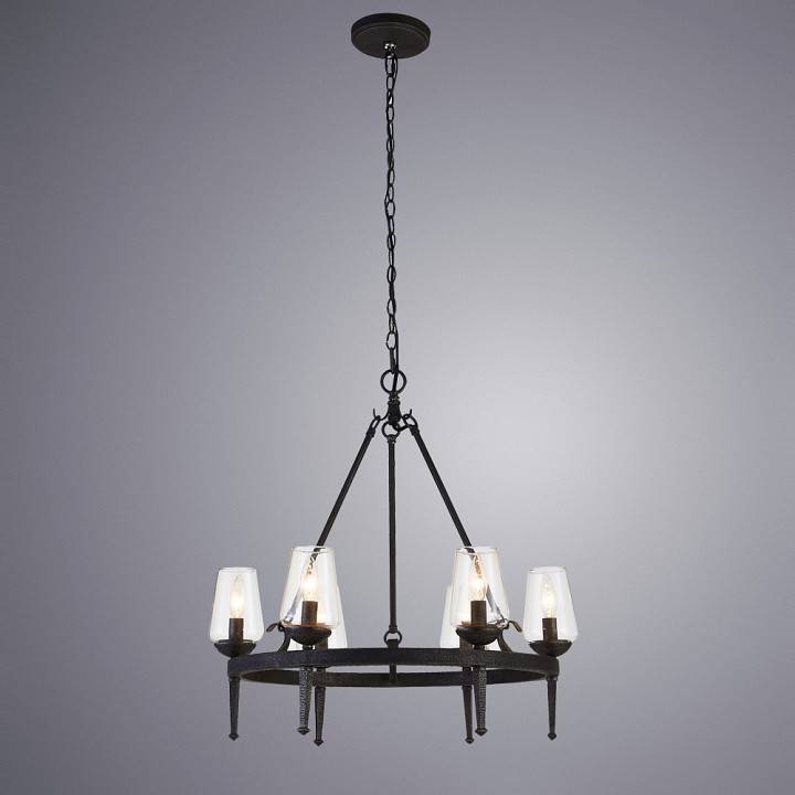 Подвесная люстра Arte Lamp Goccia 6 ламп A1722SP-6BA