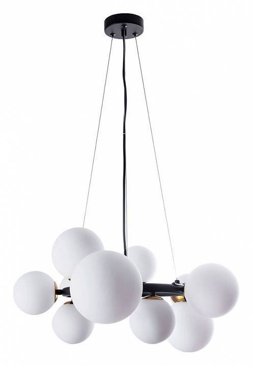 Подвесная люстра Arte Lamp Gemini 10 ламп A2243SP-10BK