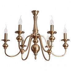 Подвесная люстра Arte Lamp Passoni 6 ламп A6097LM-6PB