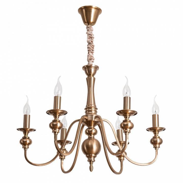 Подвесная люстра Arte Lamp Passoni 6 ламп A6097LM-6PB