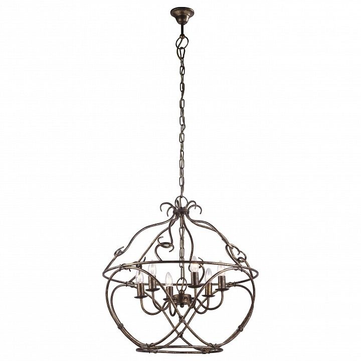 Подвесная люстра Arte Lamp Bellator A8960SP-6GA