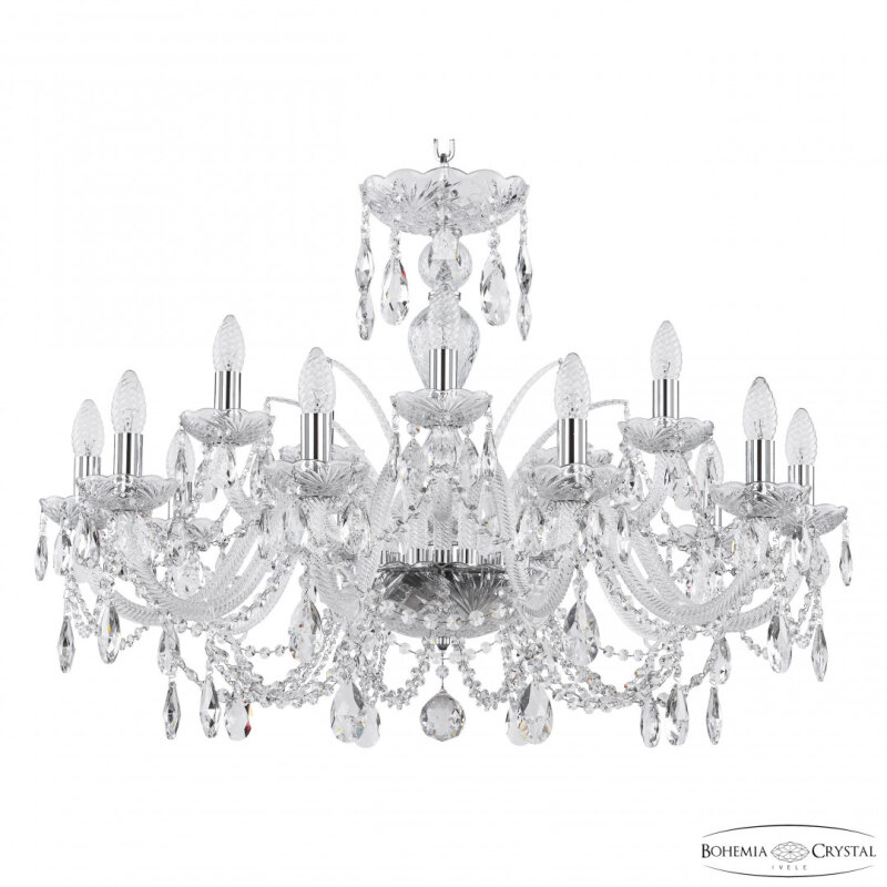 Подвесная люстра Bohemia Ivele Crystal 105 105/10+5/300 Ni