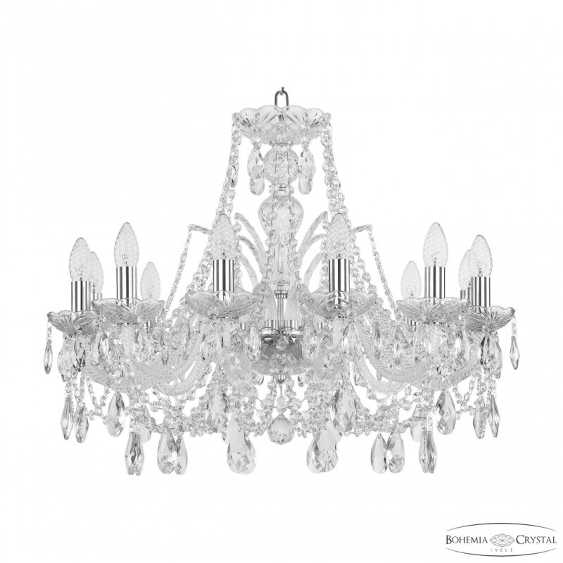 Подвесная люстра Bohemia Ivele Crystal 105 105/12/240 Ni