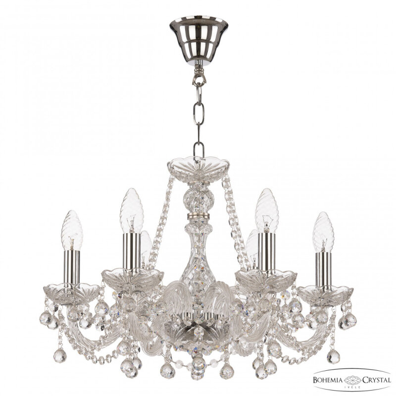 Подвесная люстра Bohemia Ivele Crystal 108 108/6/165 Ni