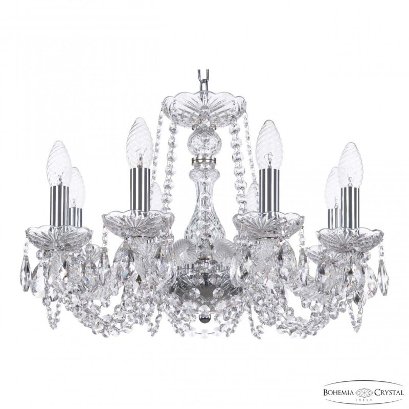 Подвесная люстра Bohemia Ivele Crystal 119 119/8/165 Ni