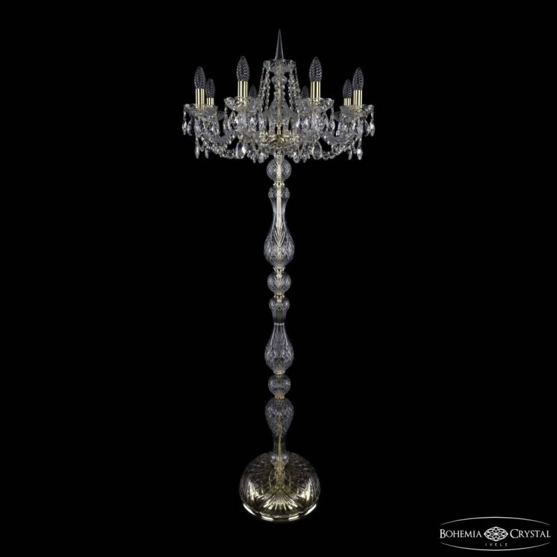 Торшер Bohemia Ivele Crystal 1402 1402T1/8/195-160 G