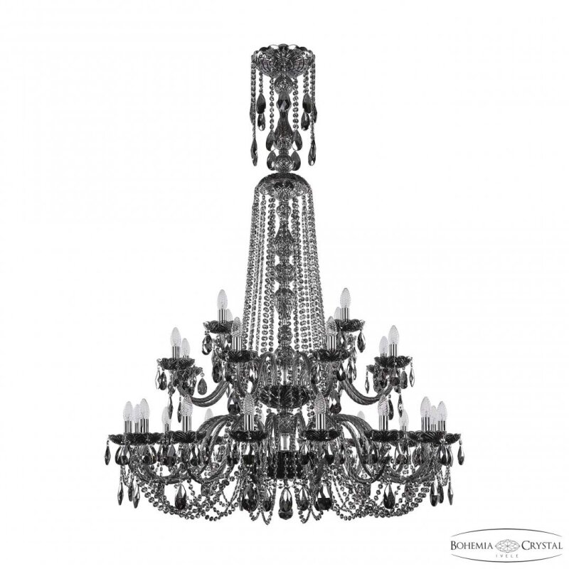 Подвесная люстра Bohemia Ivele Crystal 1402 1402/16+8+4/400/XL-160/2d Ni M731