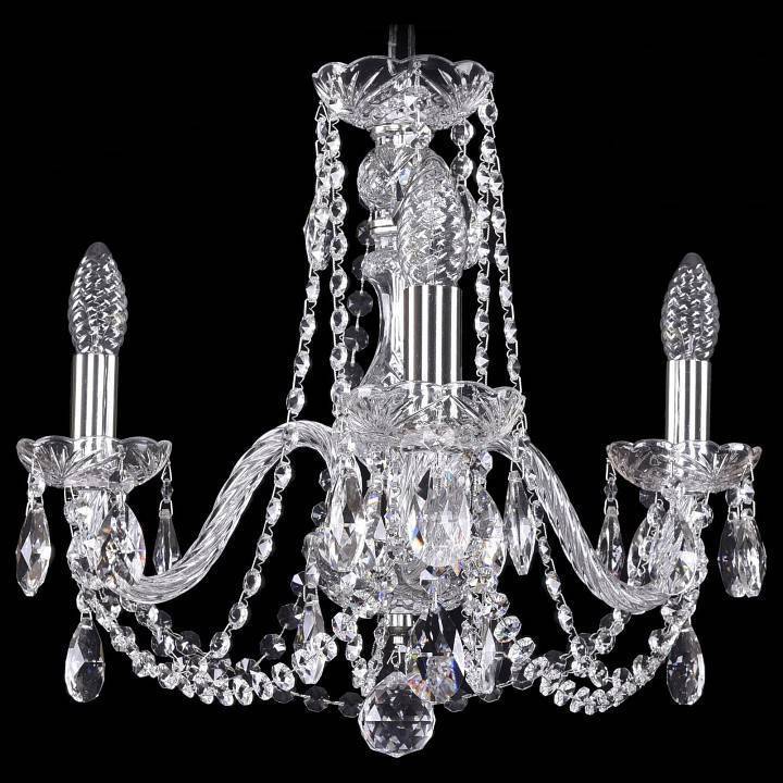 Подвесная люстра Bohemia Ivele Crystal 1402 1402/3/160/Ni