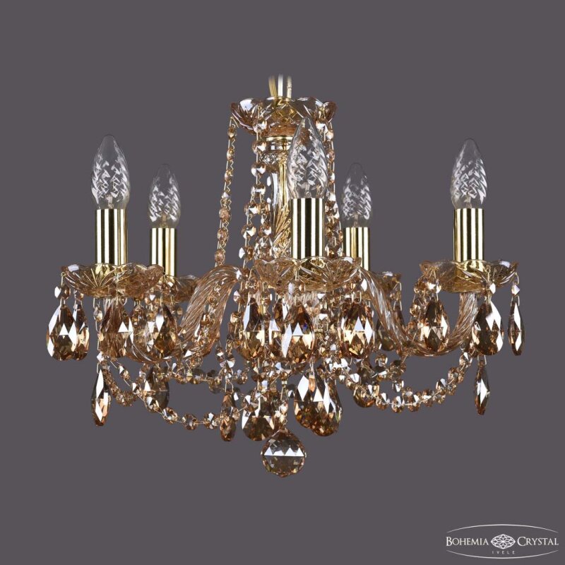 Подвесная люстра Bohemia Ivele Crystal 1402 1402/5/141 G M721