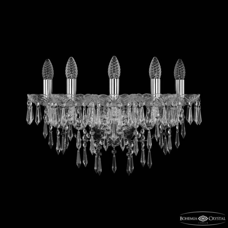 Бра Bohemia Ivele Crystal 1403 1403B/5/160/XL Ni