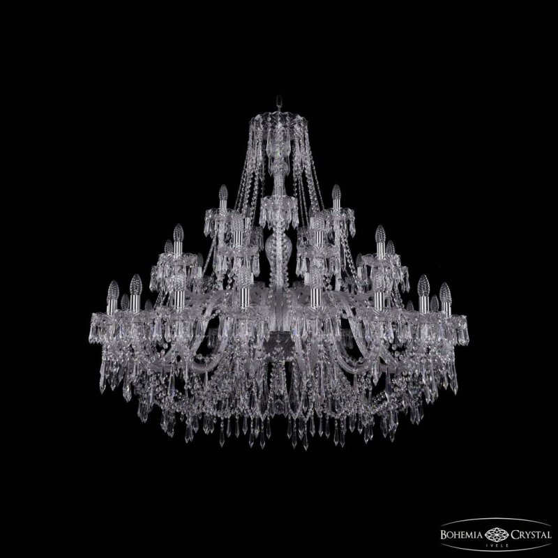 Подвесная люстра Bohemia Ivele Crystal 1403 1403/20+10+5/460 Ni