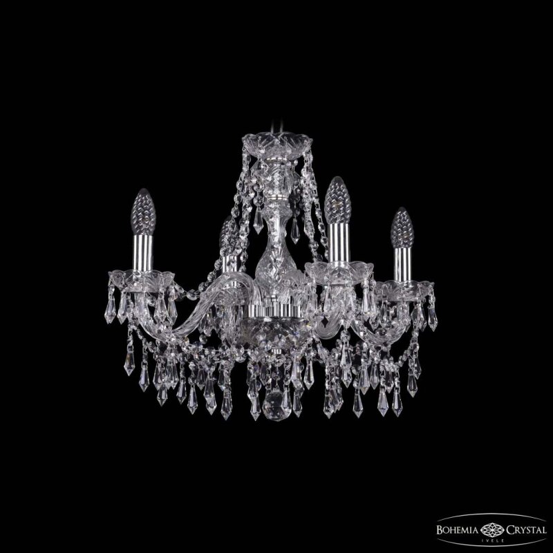 Подвесная люстра Bohemia Ivele Crystal 1403 1403/4/160 Ni