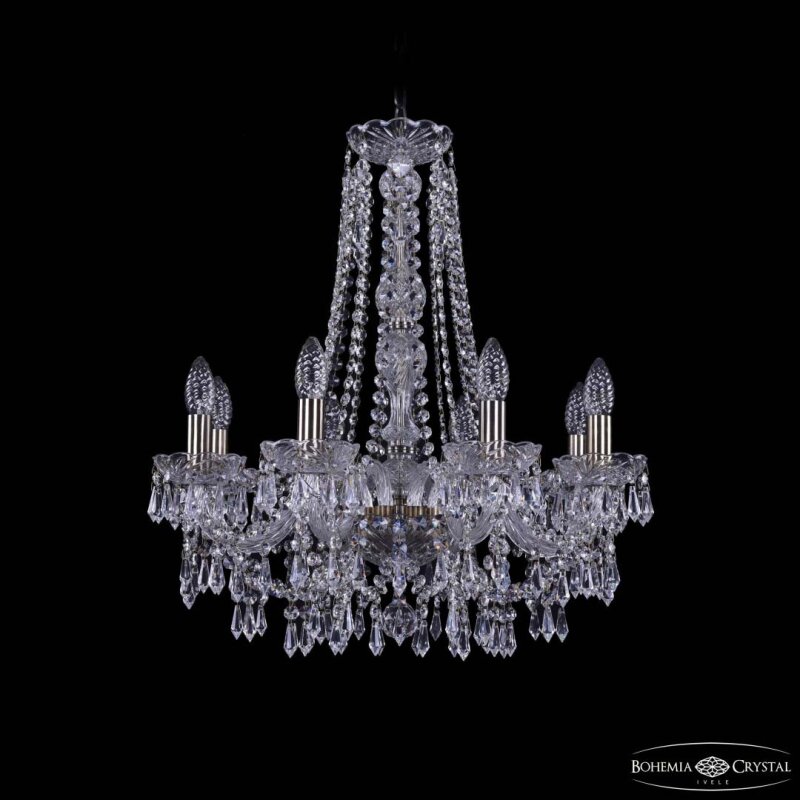 Подвесная люстра Bohemia Ivele Crystal 1403 1403/8/195/h-60 Pa