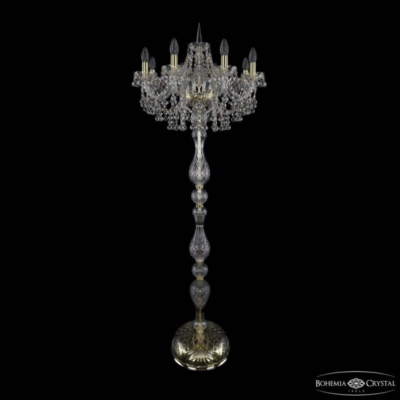 Торшер Bohemia Ivele Crystal 1409 1409T1/8/195-160 G