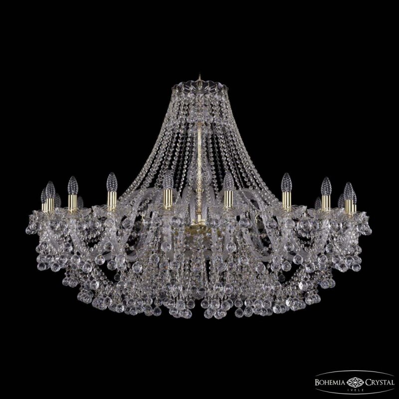 Подвесная люстра Bohemia Ivele Crystal 1409 1409/20/460 G