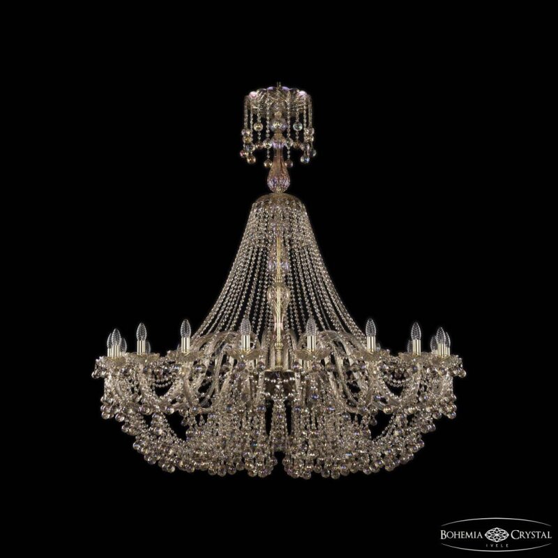 Подвесная люстра Bohemia Ivele Crystal 1409 1409/20/530/XL-160 G M801