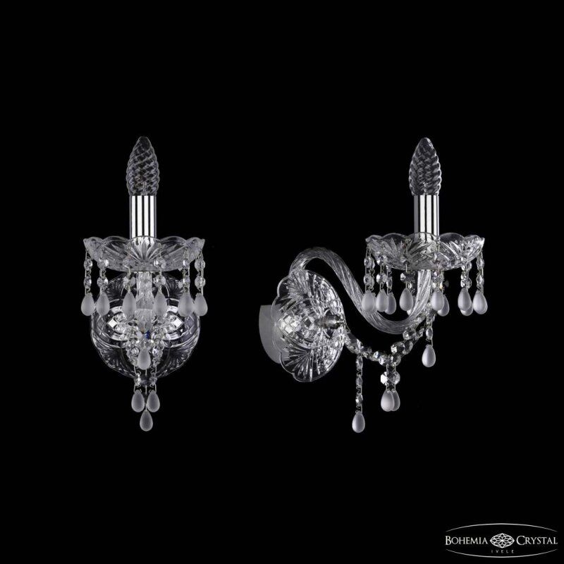 Бра Bohemia Ivele Crystal 1410 1410B/1/160/XL Ni V0300