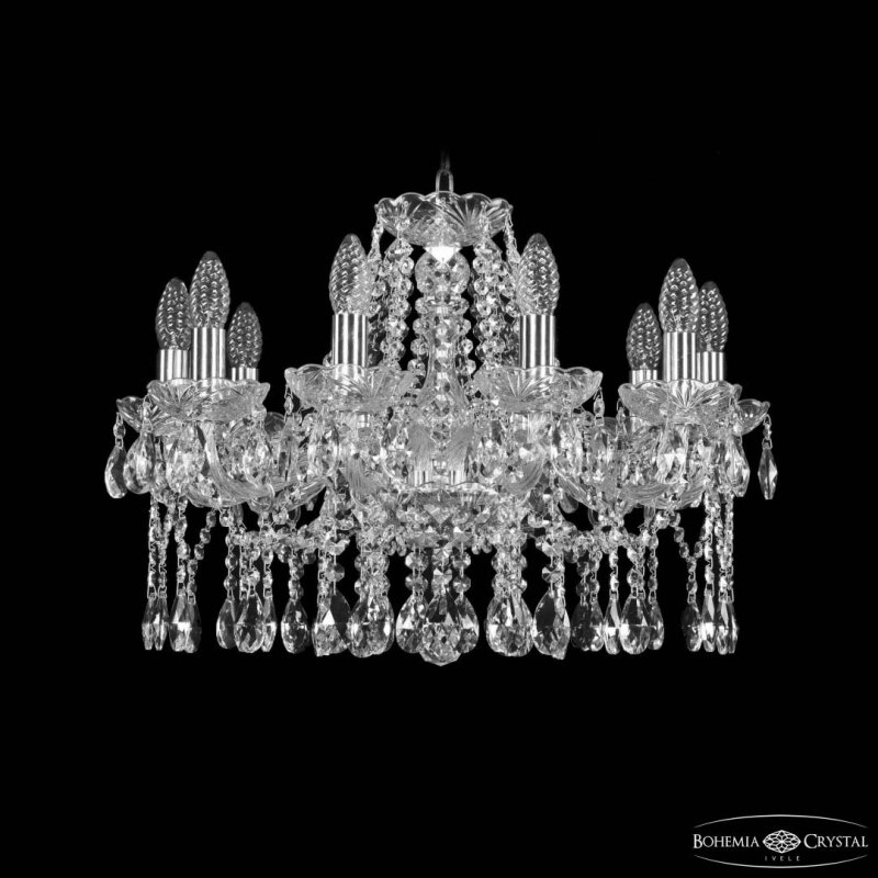 Подвесная люстра Bohemia Ivele Crystal 1413 1413/10/200 Ni