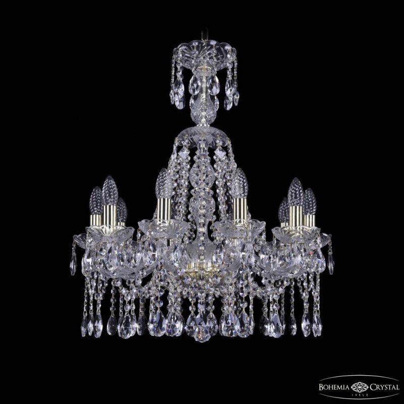 Подвесная люстра Bohemia Ivele Crystal 1413 1413/10/200/XL-66 G