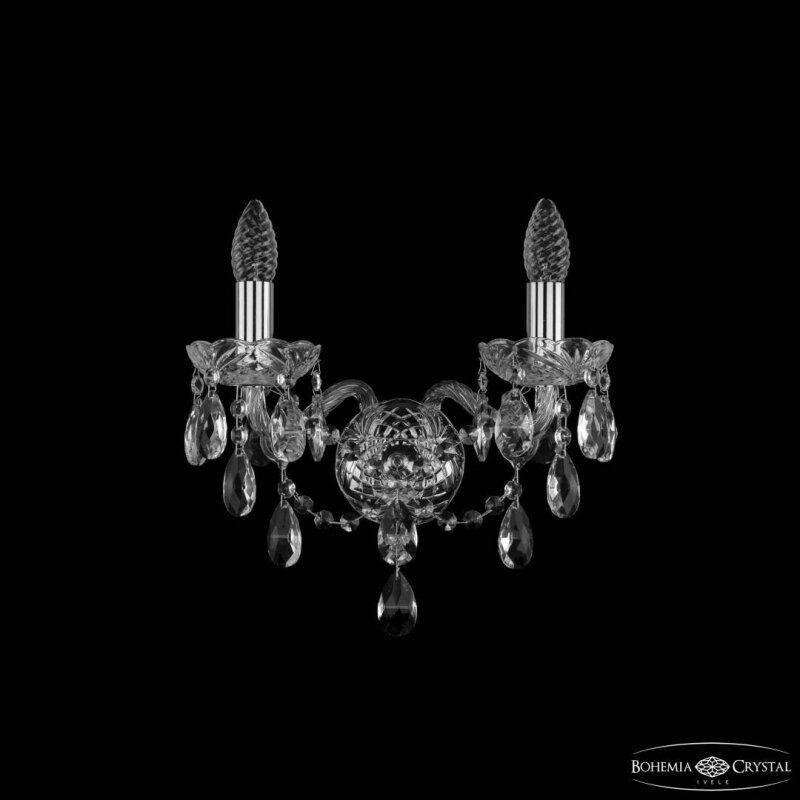 Бра Bohemia Ivele Crystal 1415 1415B/2/141 Ni
