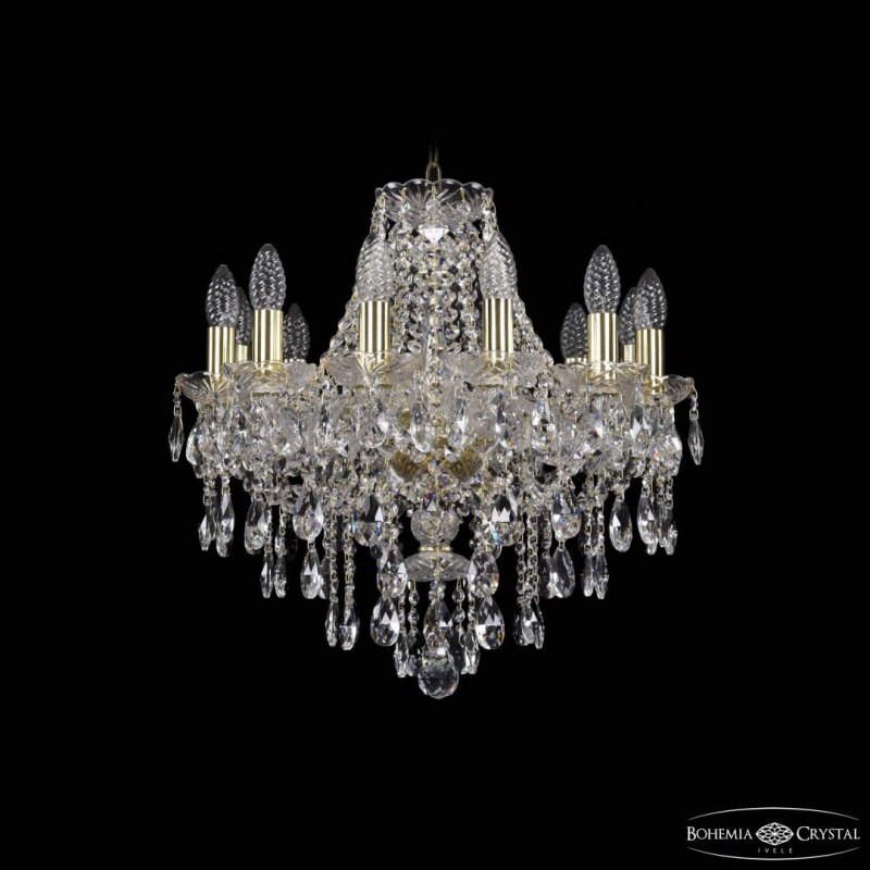 Подвесная люстра Bohemia Ivele Crystal 1415 1415/12/165 G