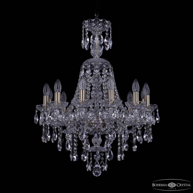 Подвесная люстра Bohemia Ivele Crystal 1415 1415/12/200/XL-76 Pa