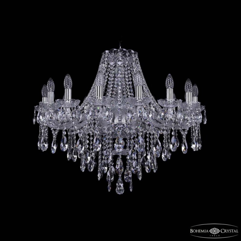 Подвесная люстра Bohemia Ivele Crystal 1415 1415/16/300 Ni