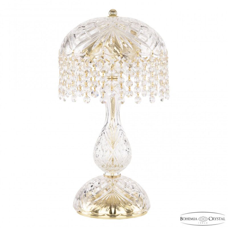 Настольная лампа декоративная Bohemia Ivele Crystal 1478 14781L1/22 G R