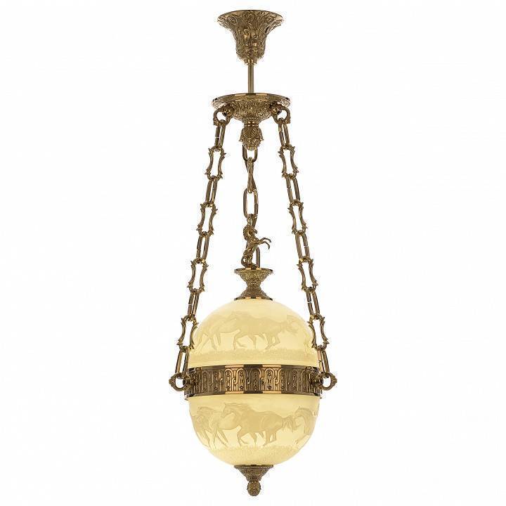 Подвесной светильник Bohemia Ivele Crystal 7100 71000P/20 G Horse FH1S