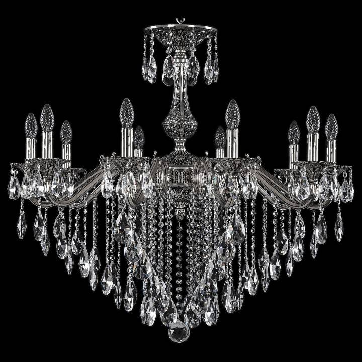 Подвесная люстра Bohemia Ivele Crystal 7202 72102/10/300 B NB