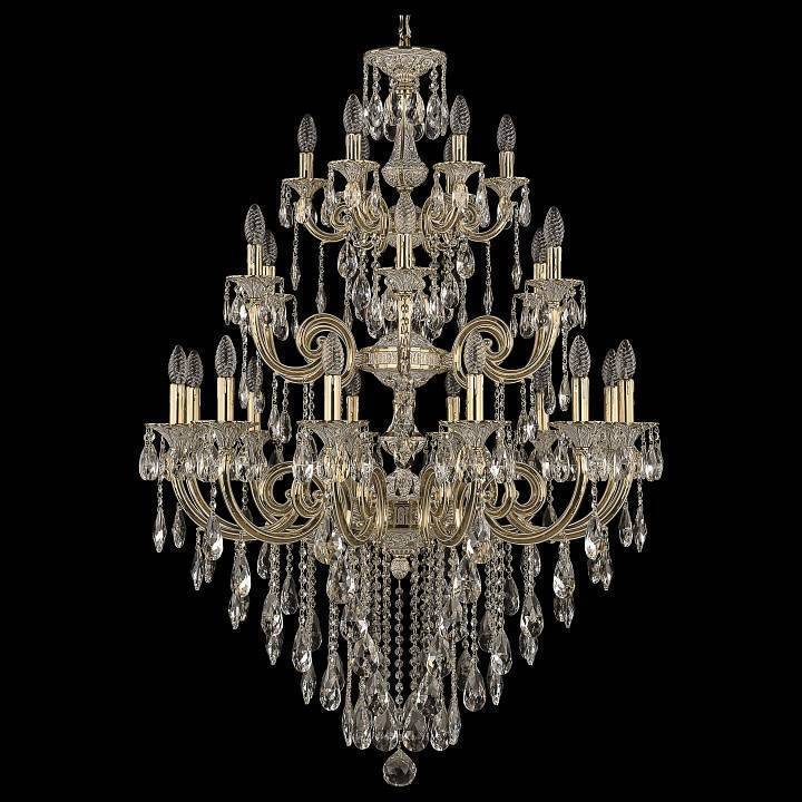 Подвесная люстра Bohemia Ivele Crystal 7217 72117/12+6+6/300/3d B GW