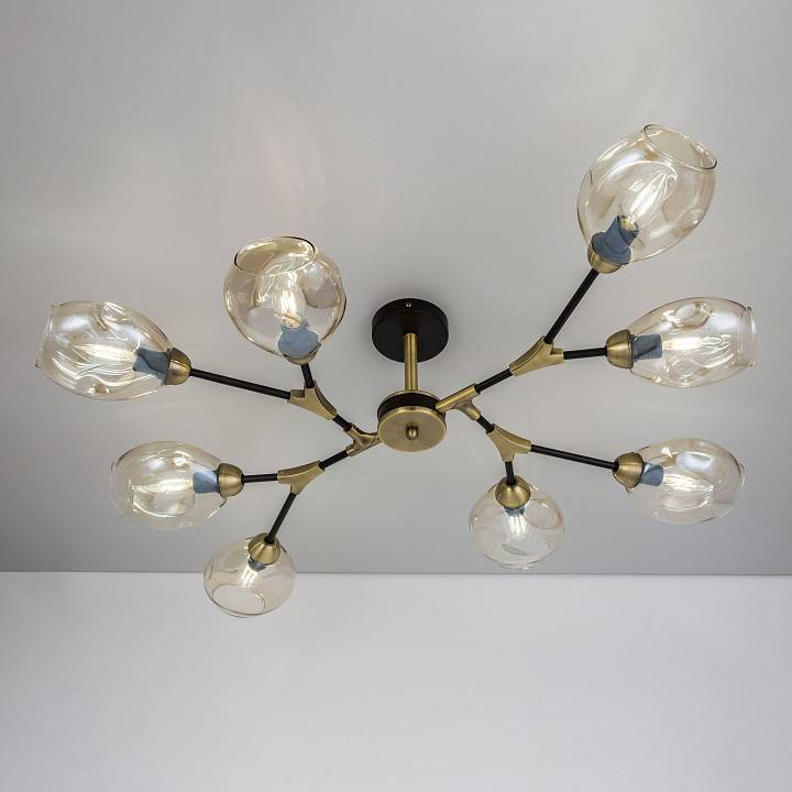 Люстра на штанге Citilux Монтана 8хE27 CL117185