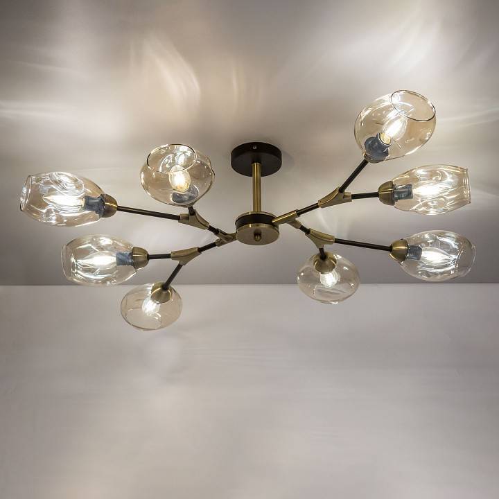 Люстра на штанге Citilux Монтана 8хE27 CL117185