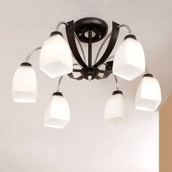 Люстра на штанге Citilux Крокус 6хE27 CL128161