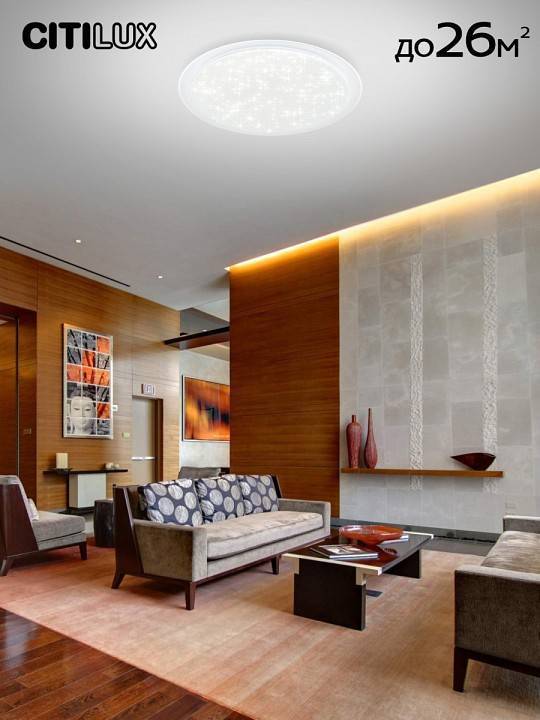 Потолочный светильник Citilux Спутник 100 Вт CL734900G