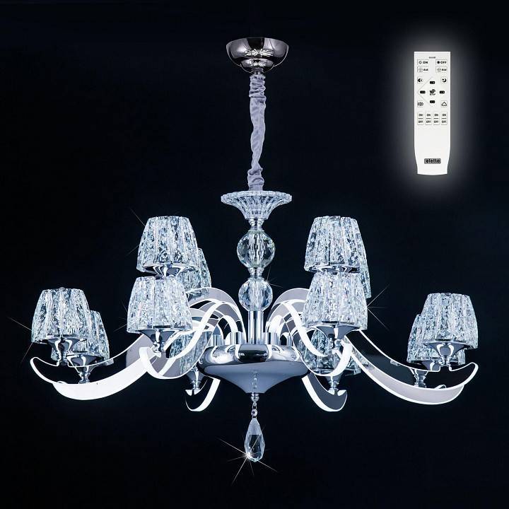 Подвесная люстра Citilux Eletto Montserrat 12 ламп EL338P12